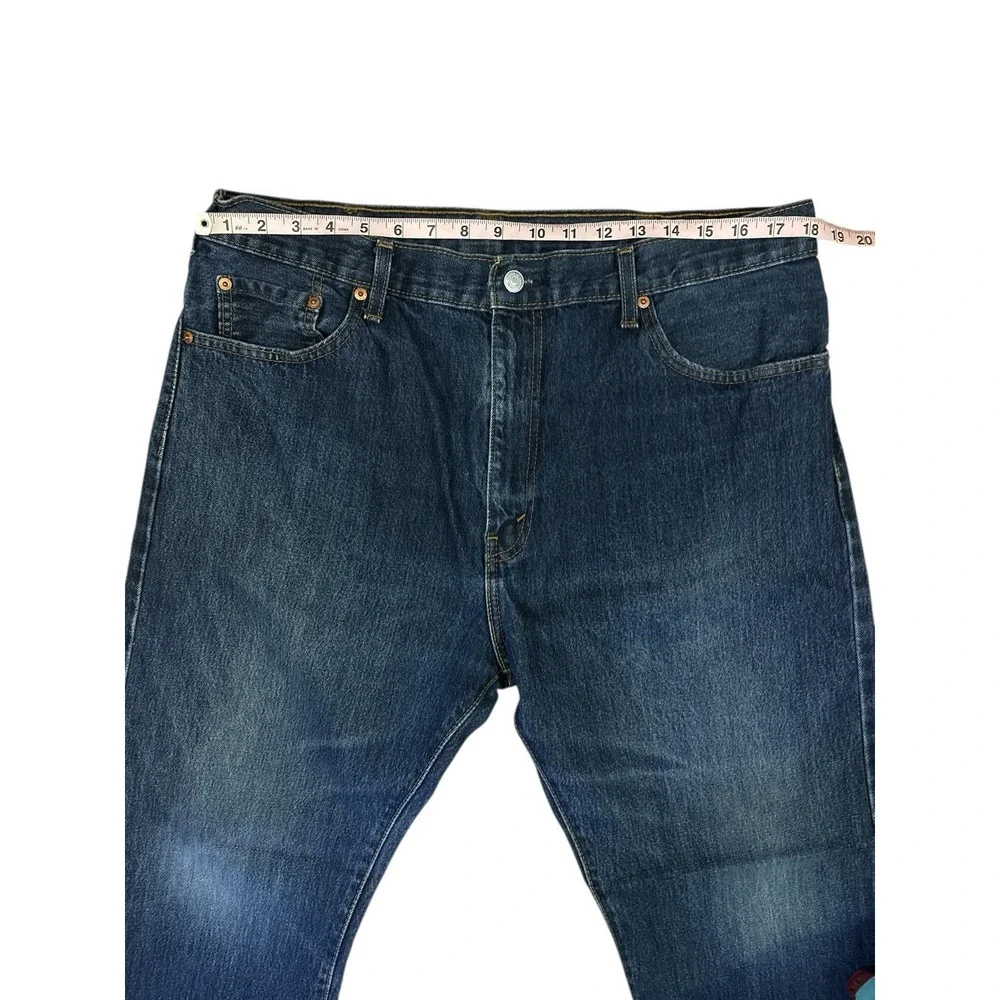 Levis 517 Boot Cut Jeans Medium Wash Men's Size 40x28 - Picture 6 of 7